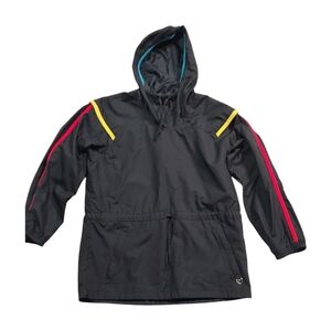 Obermeyer pullover color block ski snowboard jacket, size Medium, vintage